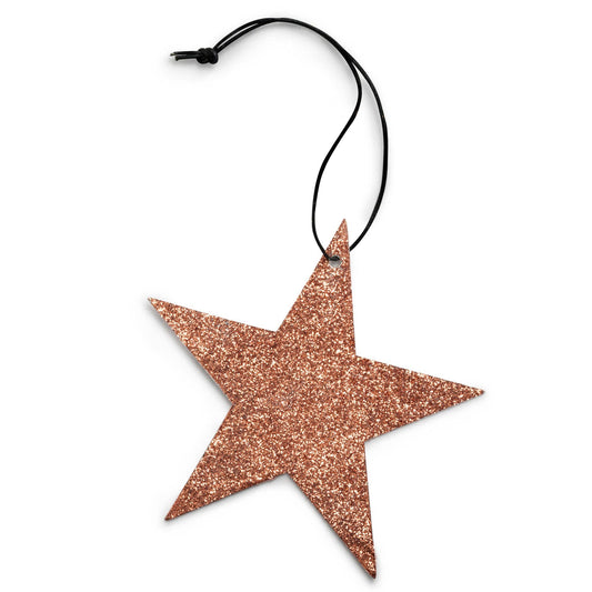 Copper Glitter Star