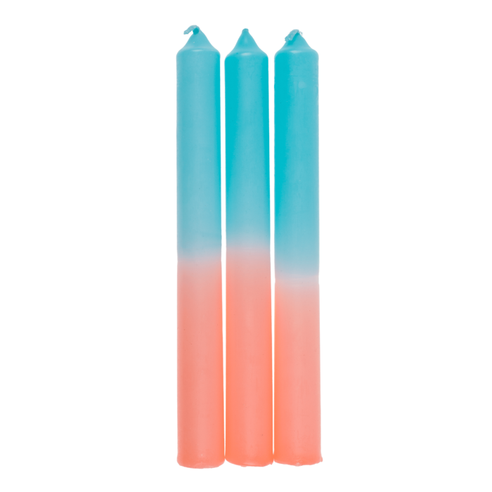 Ombré Taper Candle - Set Of 3