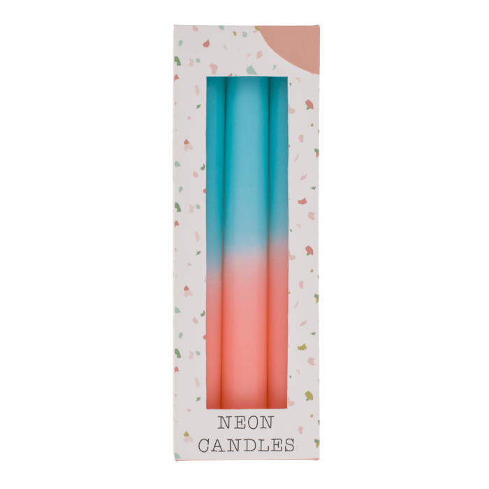 Ombré Taper Candle - Set Of 3