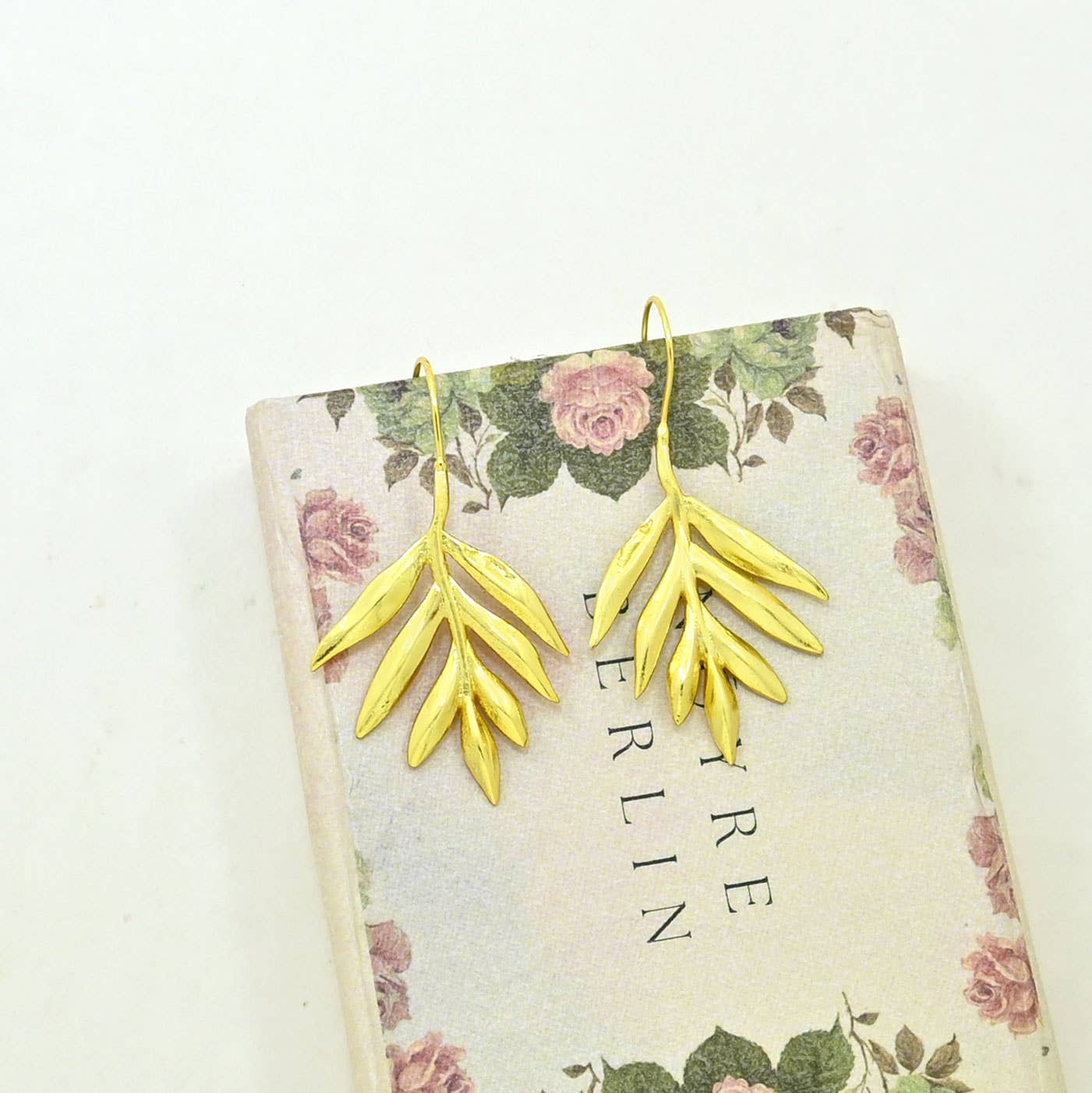 Olive Leaf Earrings