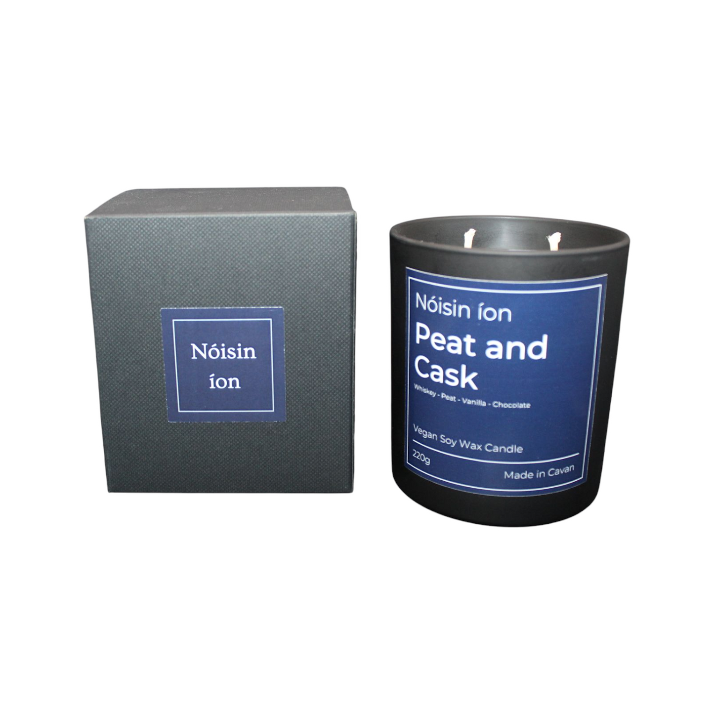 Peat & Cask Soy Scented Candle