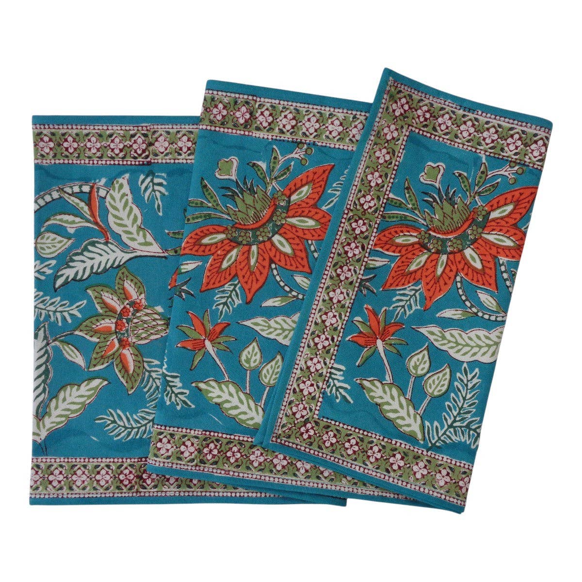 Alison Sea Green Table Runner