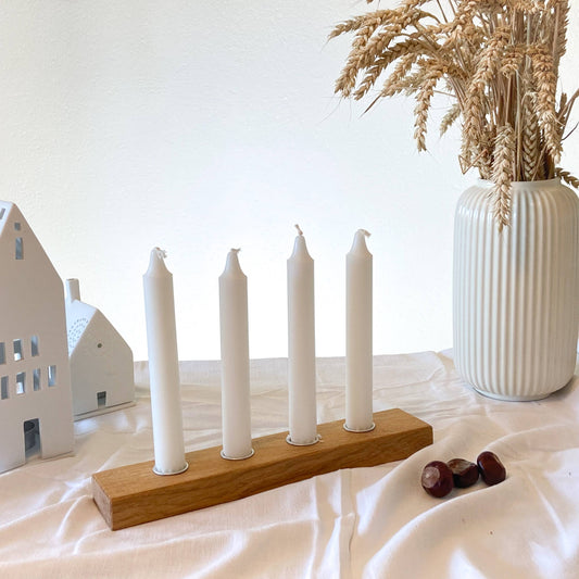 Handmade Oak Candle Holder
