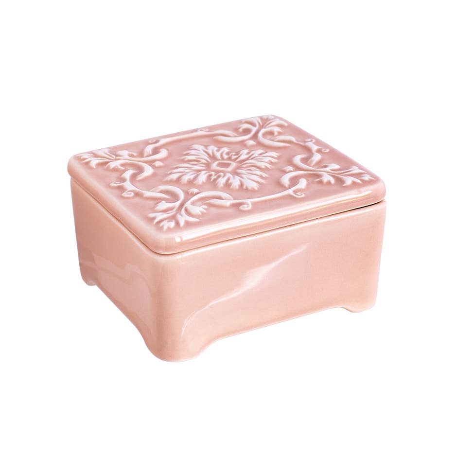 Ceramic Tile Jewelry Box - 3 Colours