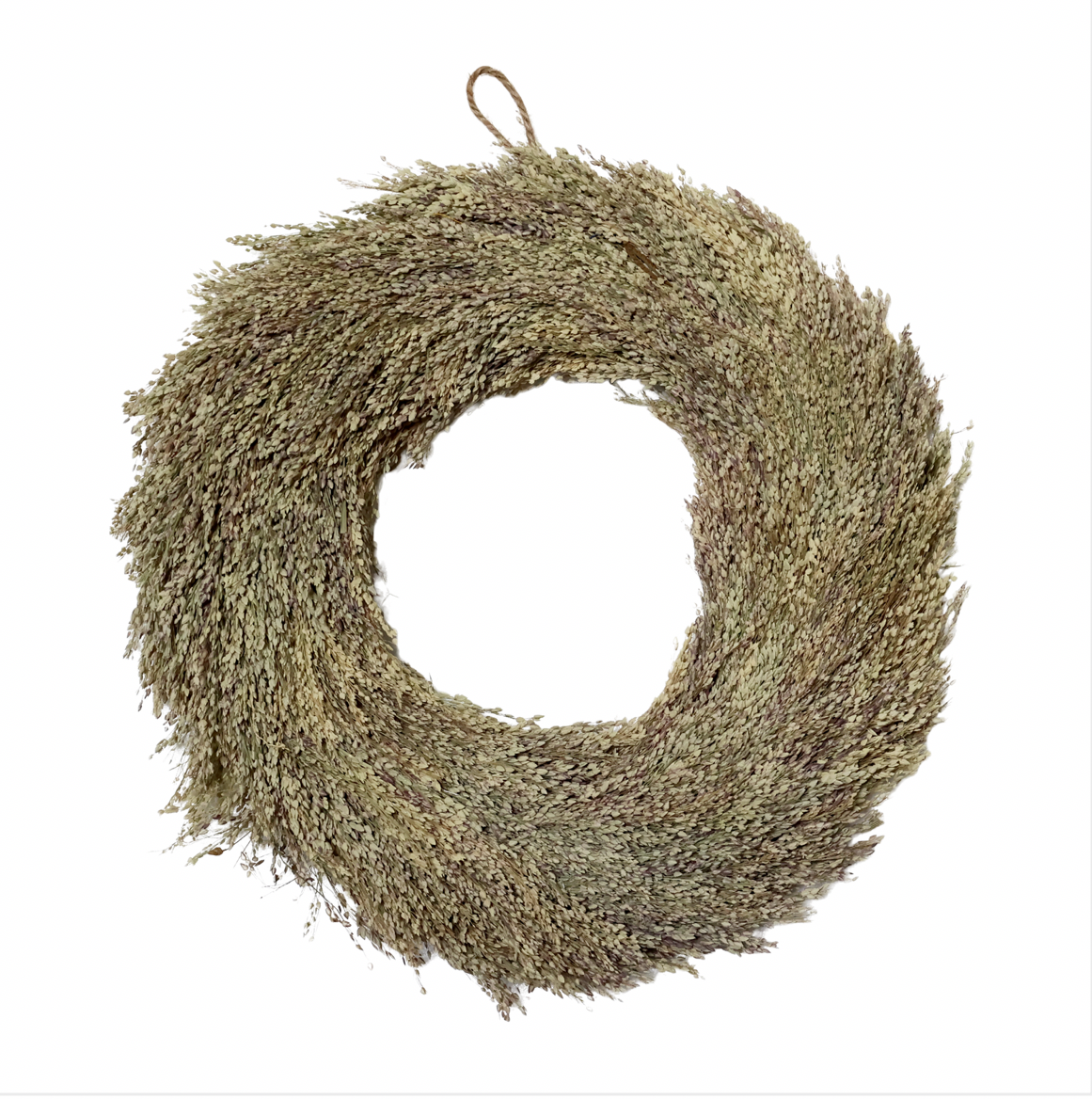 Dried Grass Wreath – Natural