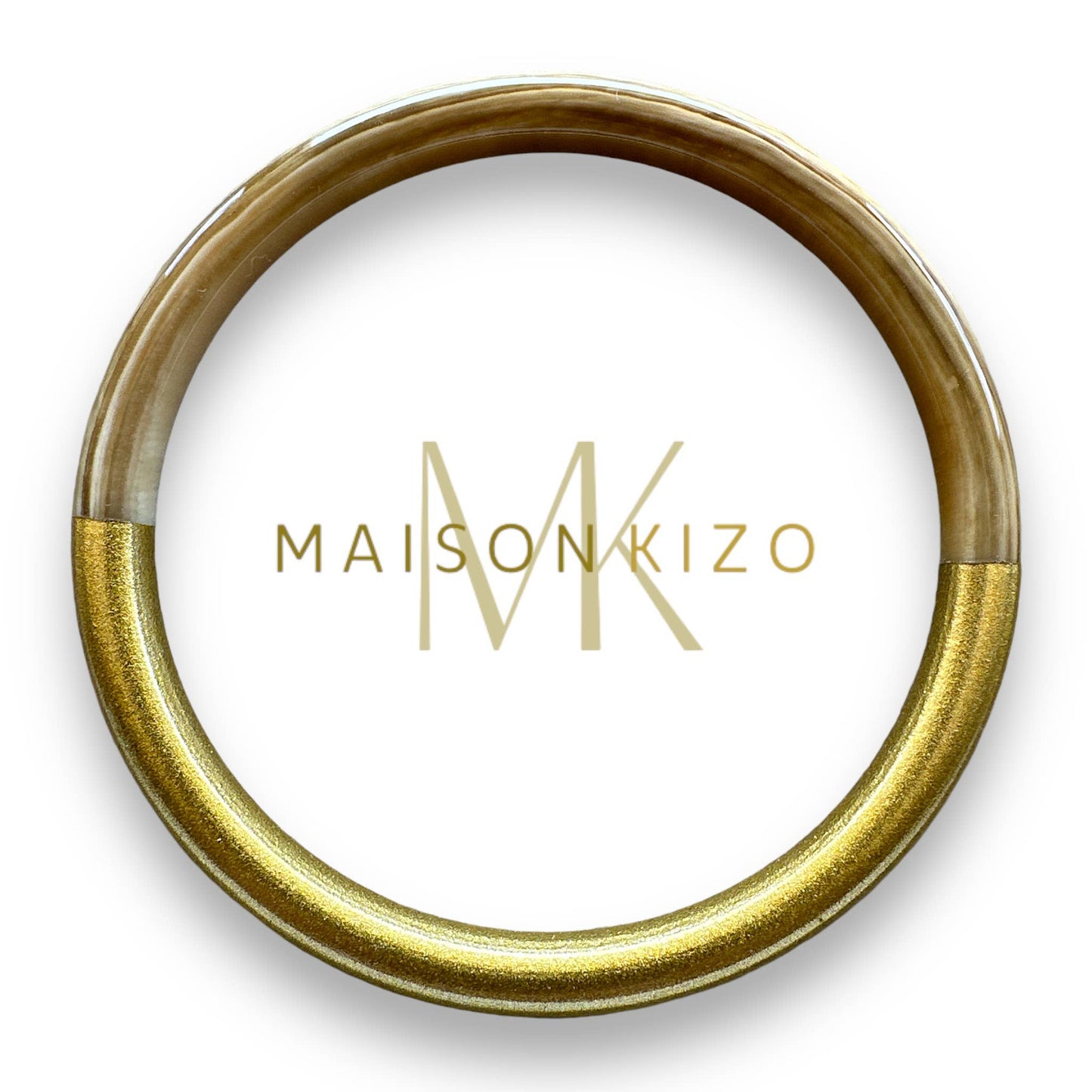 Lacquered Gold Bangle