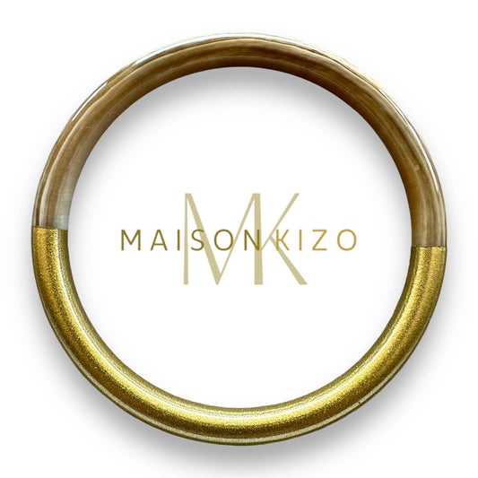 Lacquered Gold Bangle