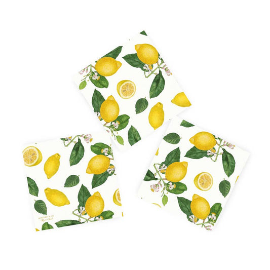 Lemon Paper Napkins