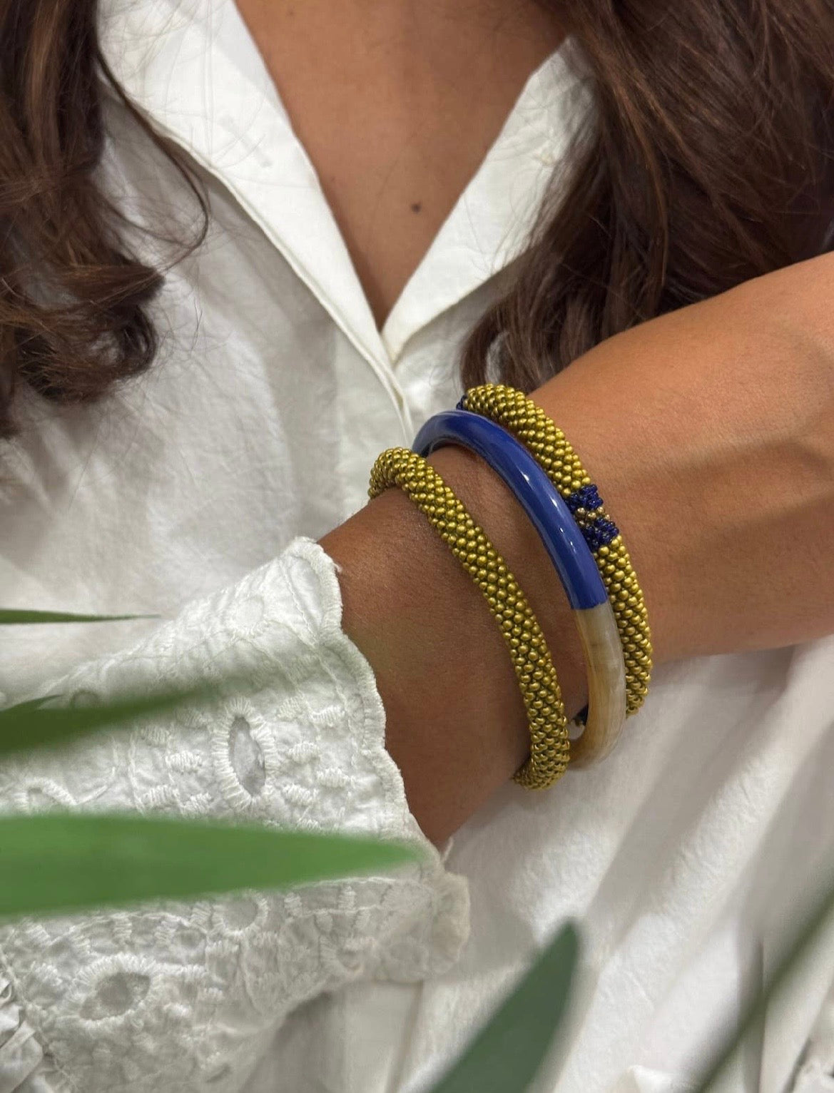 Handmade Glass Beaded Bracelets - Multiple Colourways