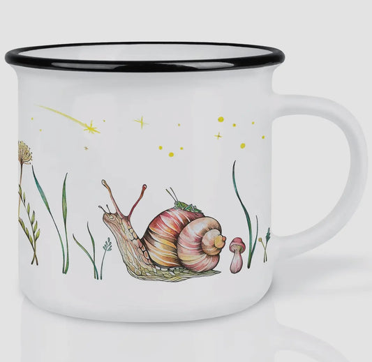 Hand Printed Ceramic Mug - 10 Designs