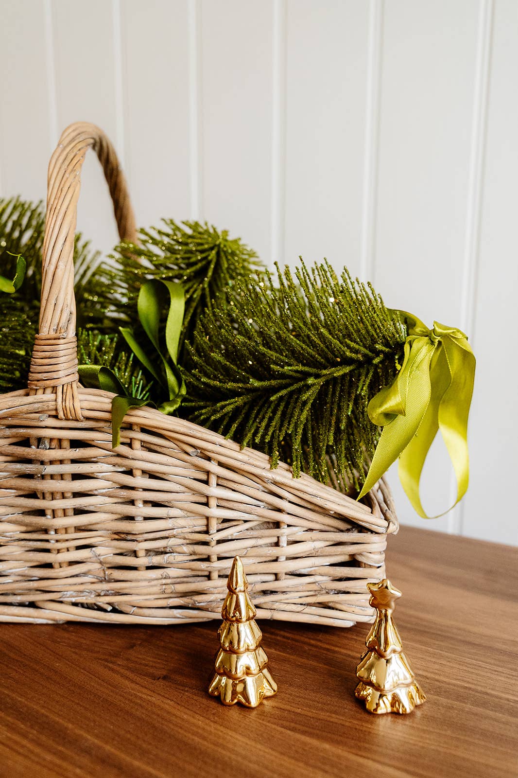 Ceramic Gold Christmas Tree