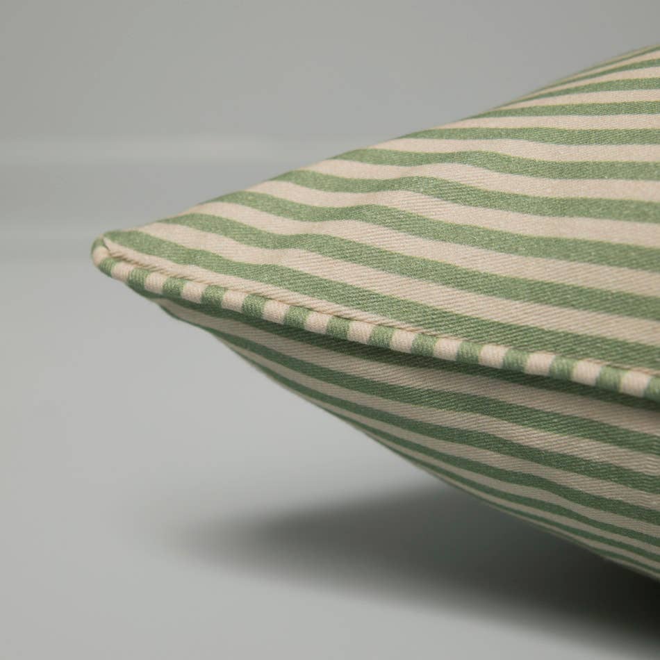 Striped Cotton Cushion - 3 Colours