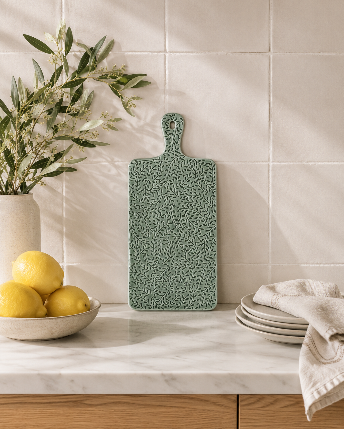 Flora Serving Board