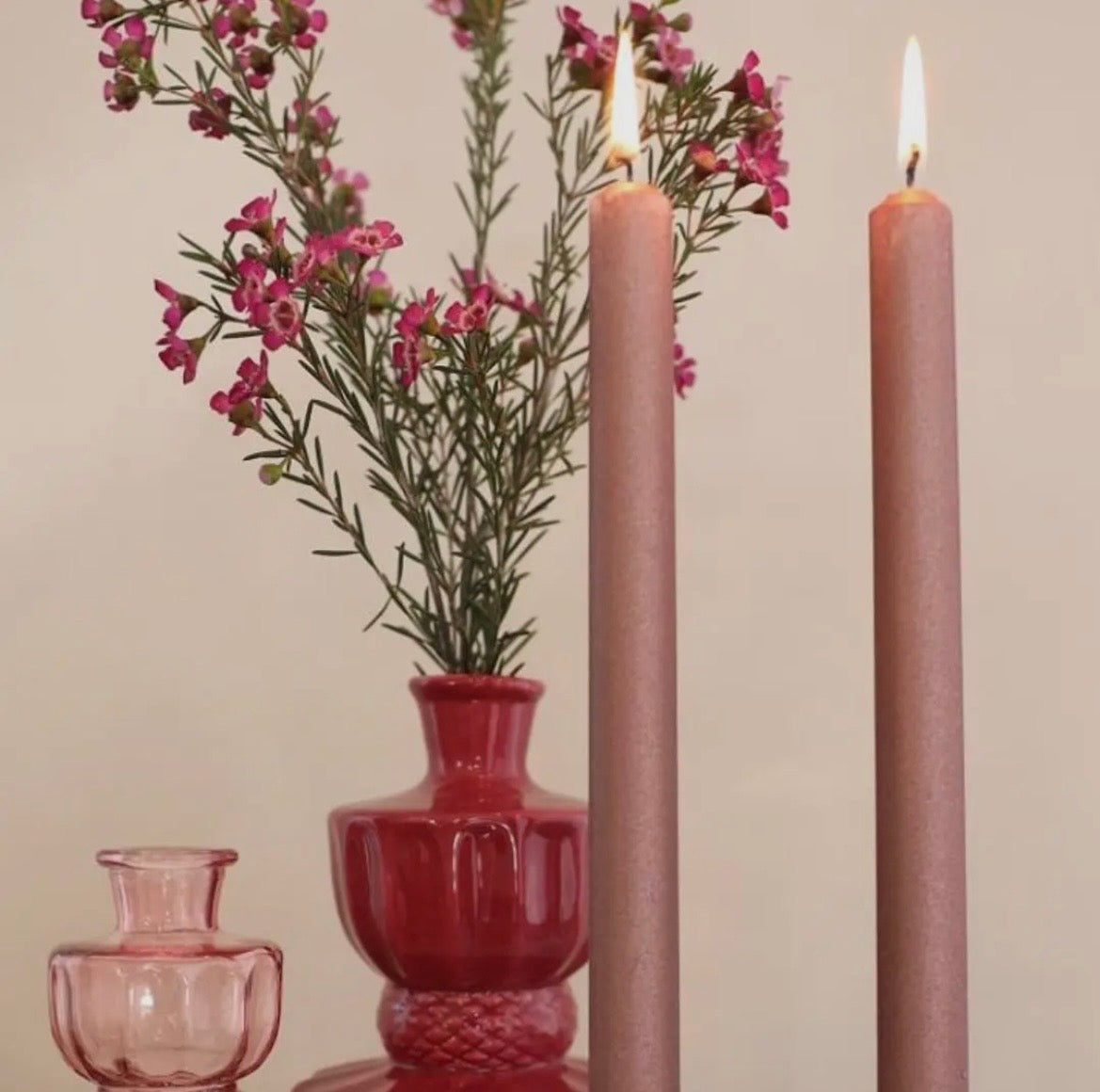 Bliss Dinner Candle Set - 3 Colours