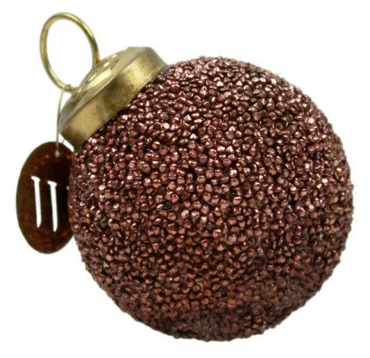 Copper Beaded Bauble