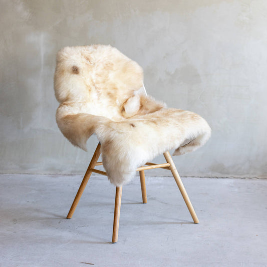German Sheepskin in Natural Tones