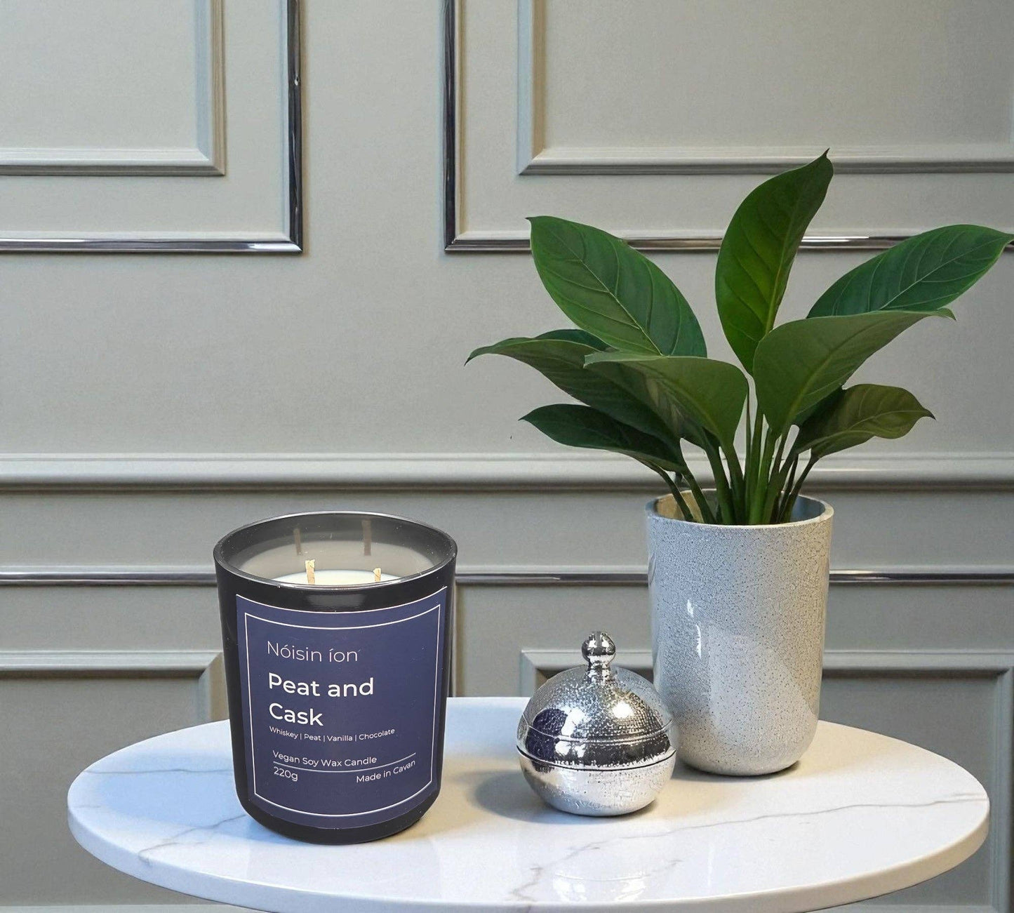 Peat & Cask Soy Scented Candle