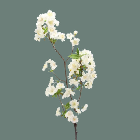 White Cherry Blossom Branch - 92cm