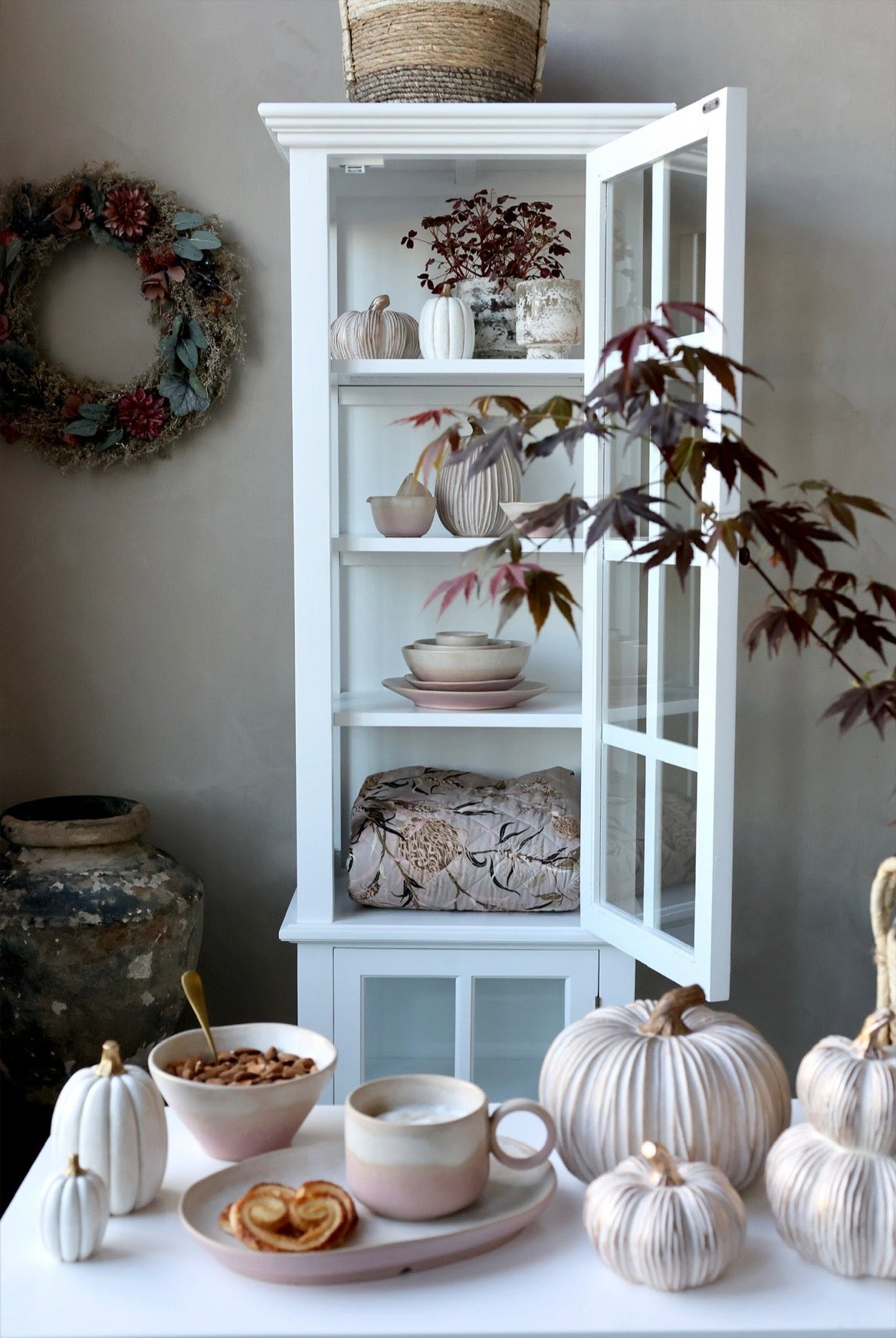 Autumn Dried Floral Wreath