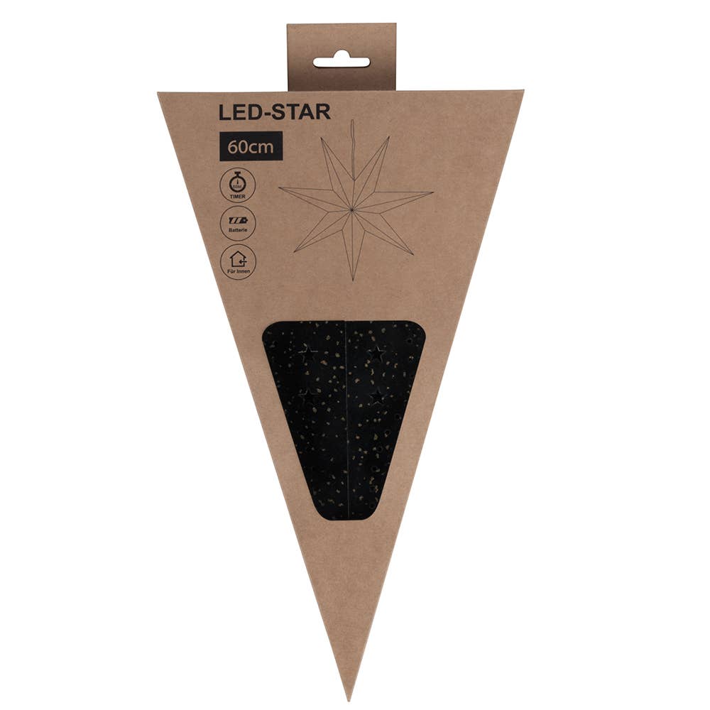 Stella LED Hanging Velvet star