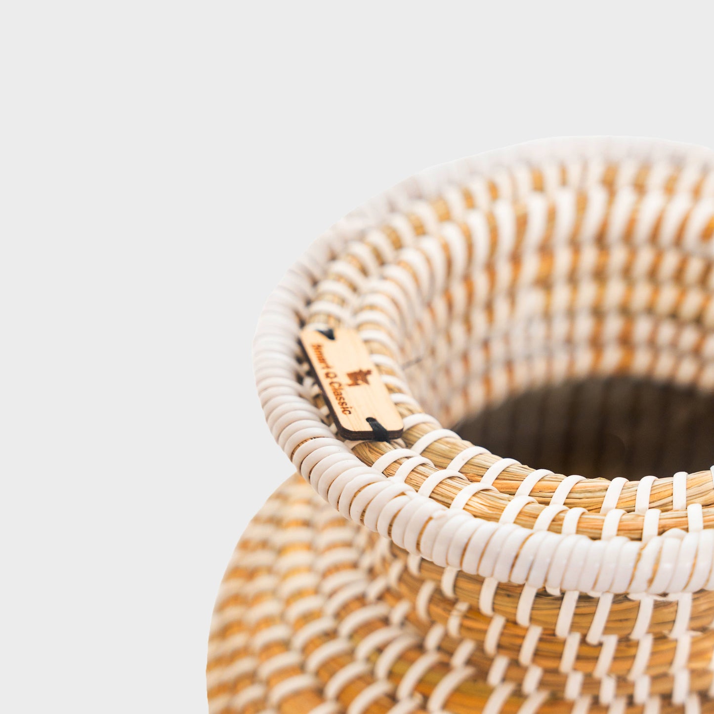 Natural Woven Seagrass Vase