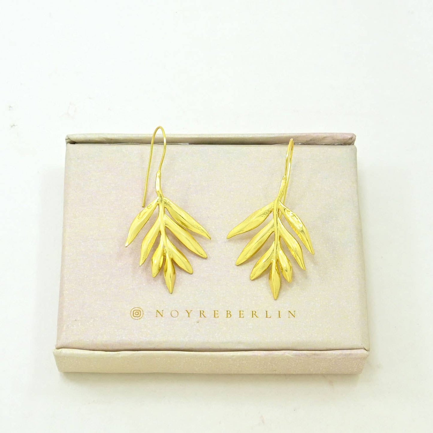 Olive Leaf Earrings