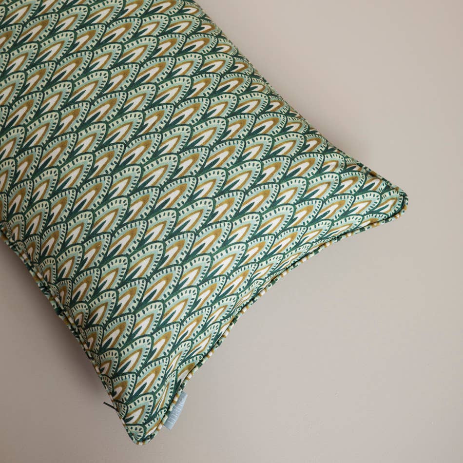 Green Orlinda Arch Cushion
