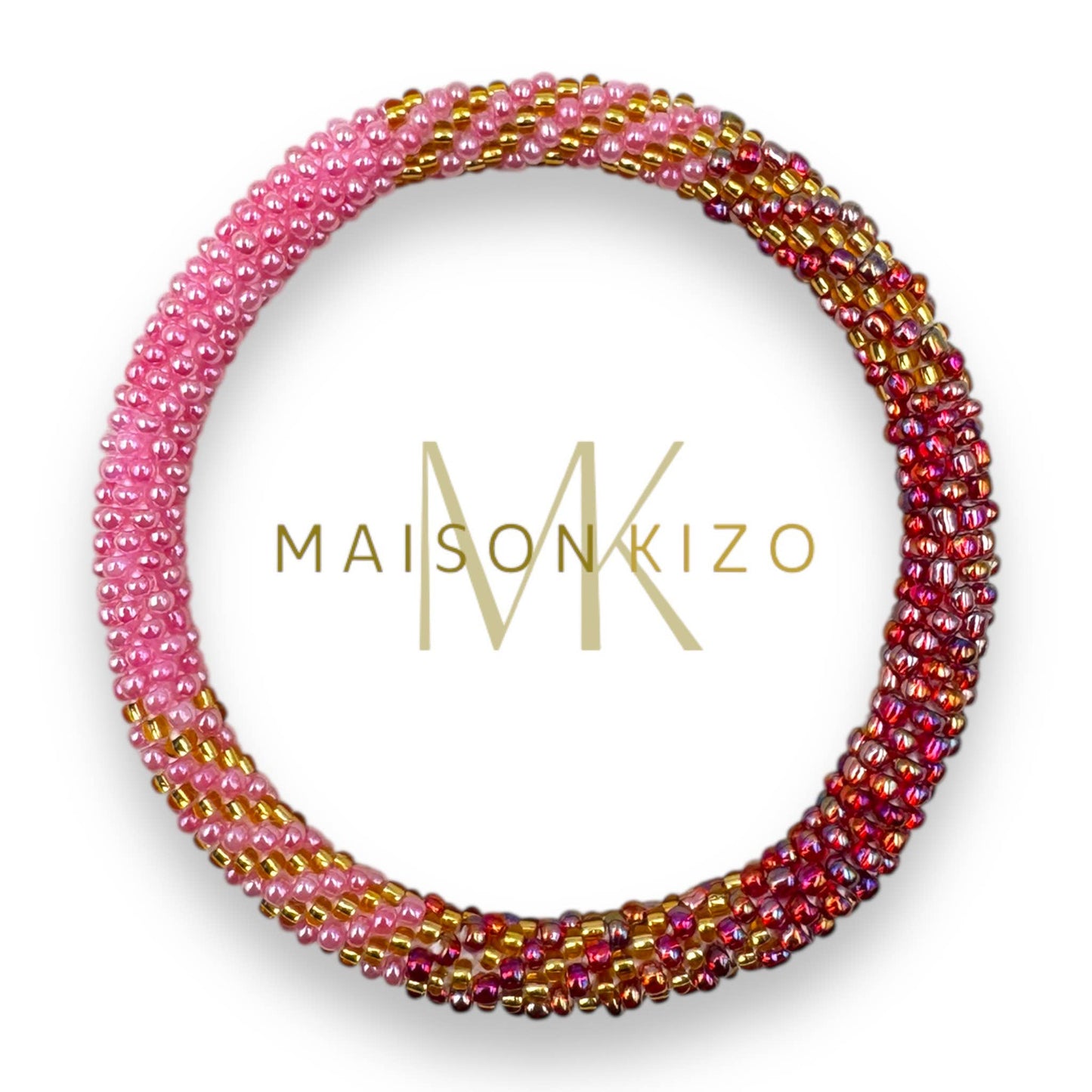 Handmade Glass Beaded Bracelets - Multiple Colourways