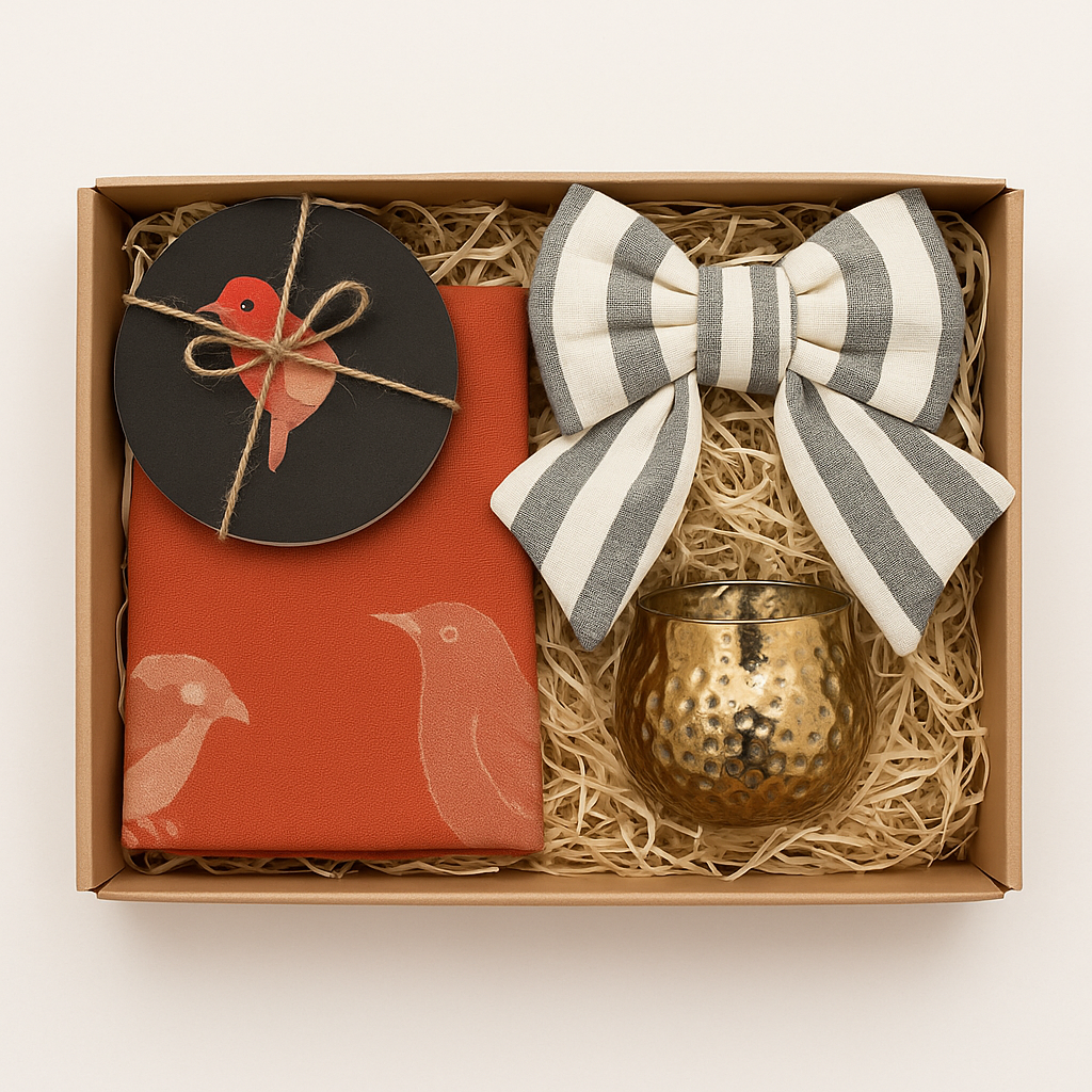 Birds & Bows Christmas Gift Set
