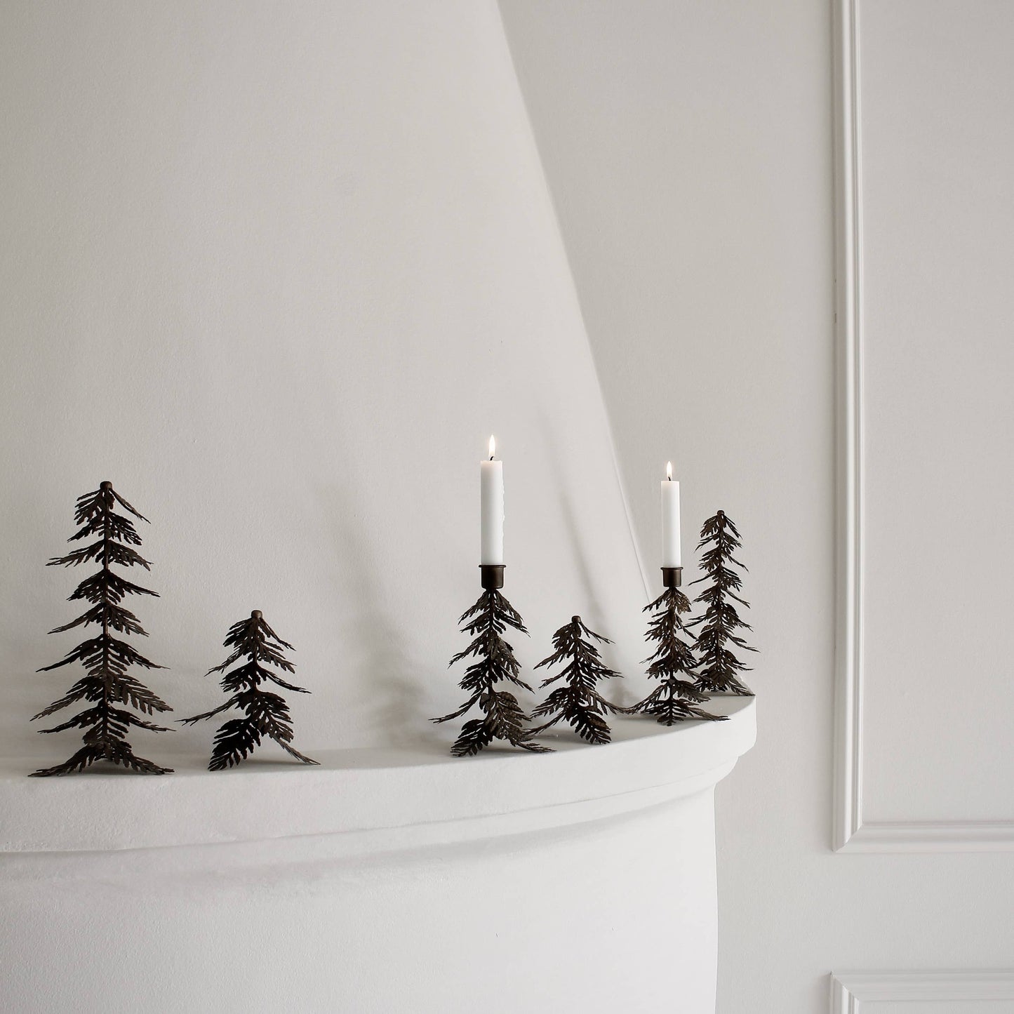 Nostalgia Christmas Tree Candle Holder