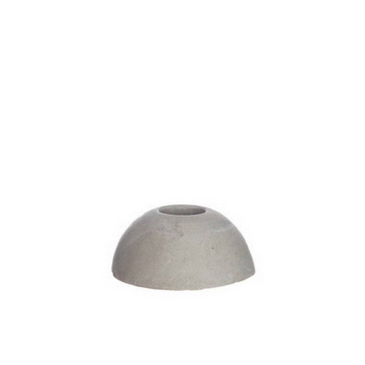 Matte Grey Candle Holder