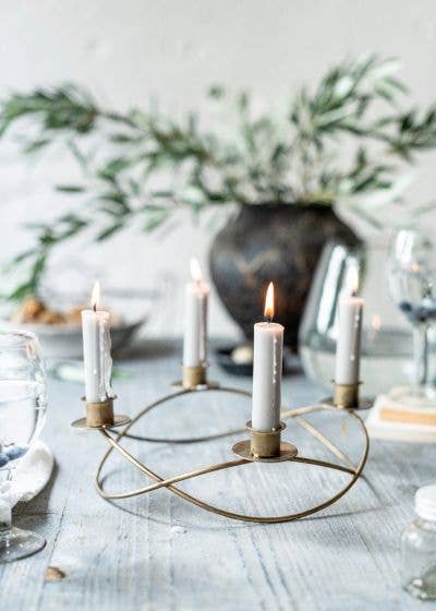 Infinity Advent Candle Holder