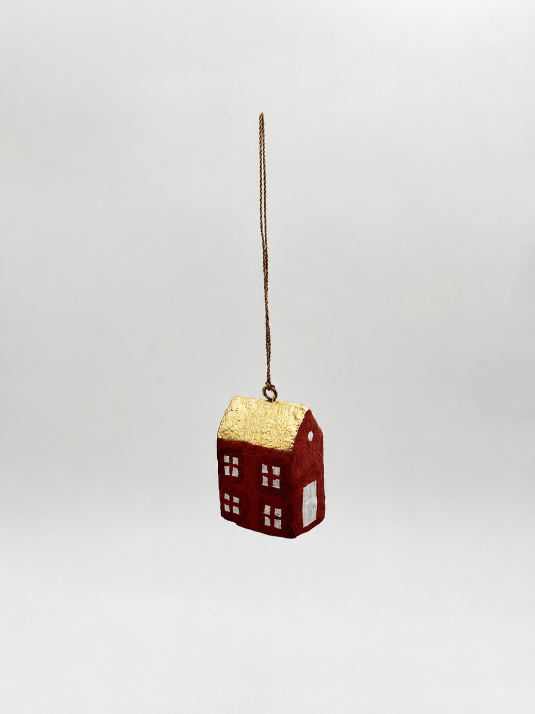 Red Hanging Christmas House