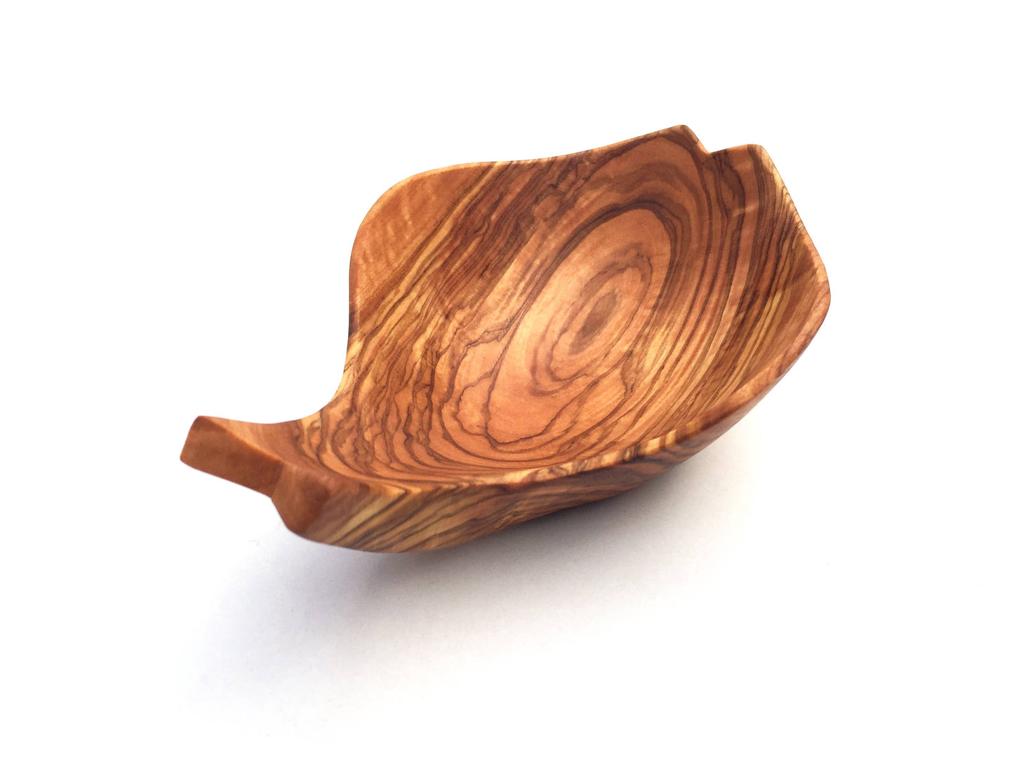 Olive Wood Fish Shaped Serving Bowl