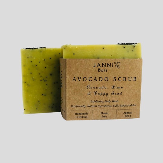 Avocado Scrub Soap Set