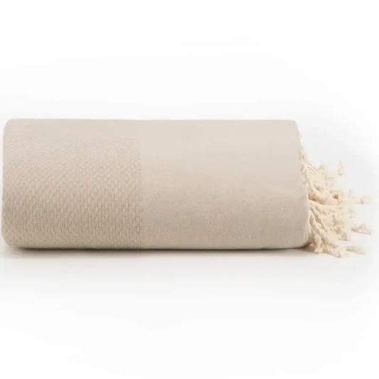 Sand Waffle Cotton Throw