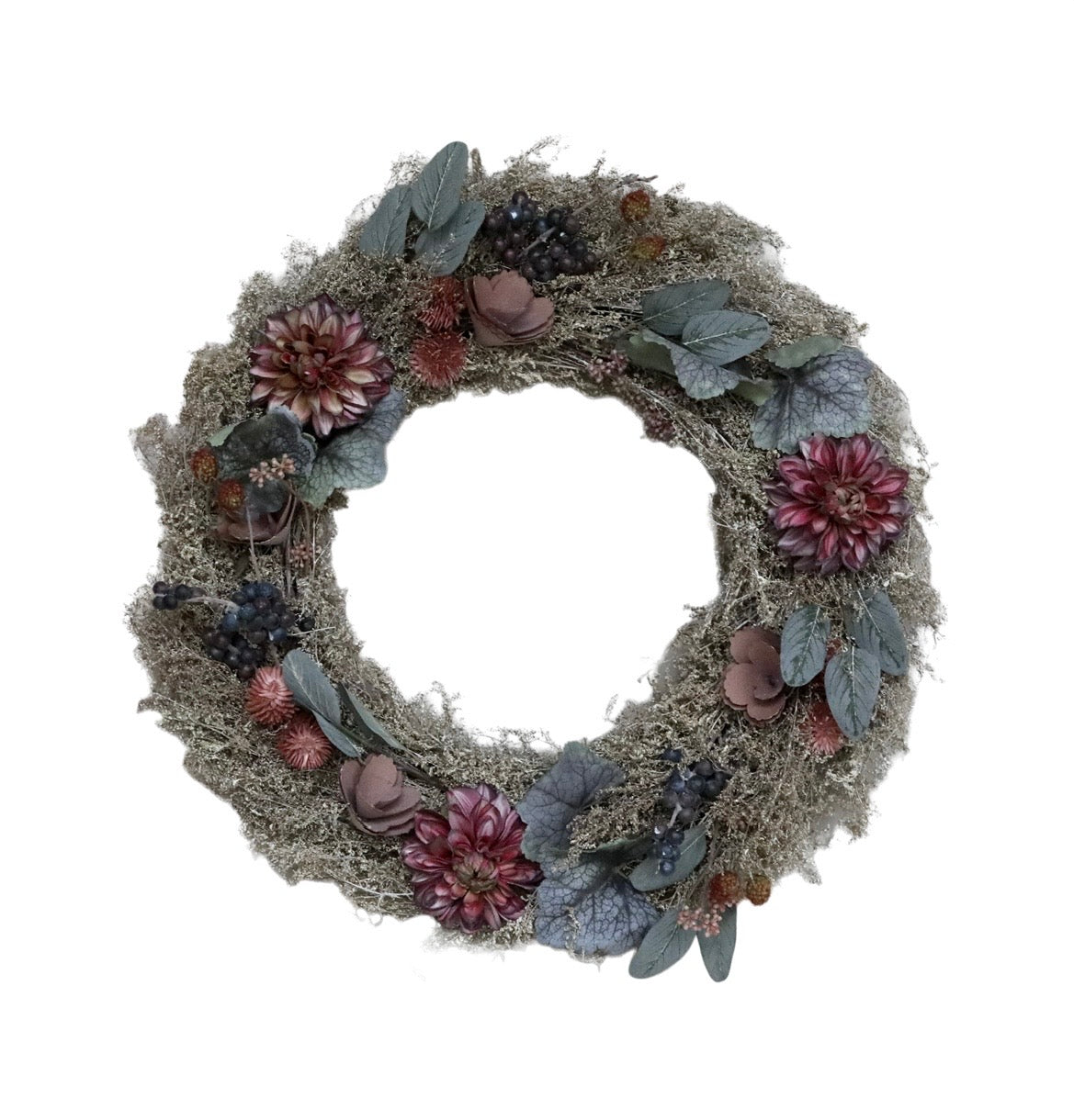 Autumn Dried Floral Wreath
