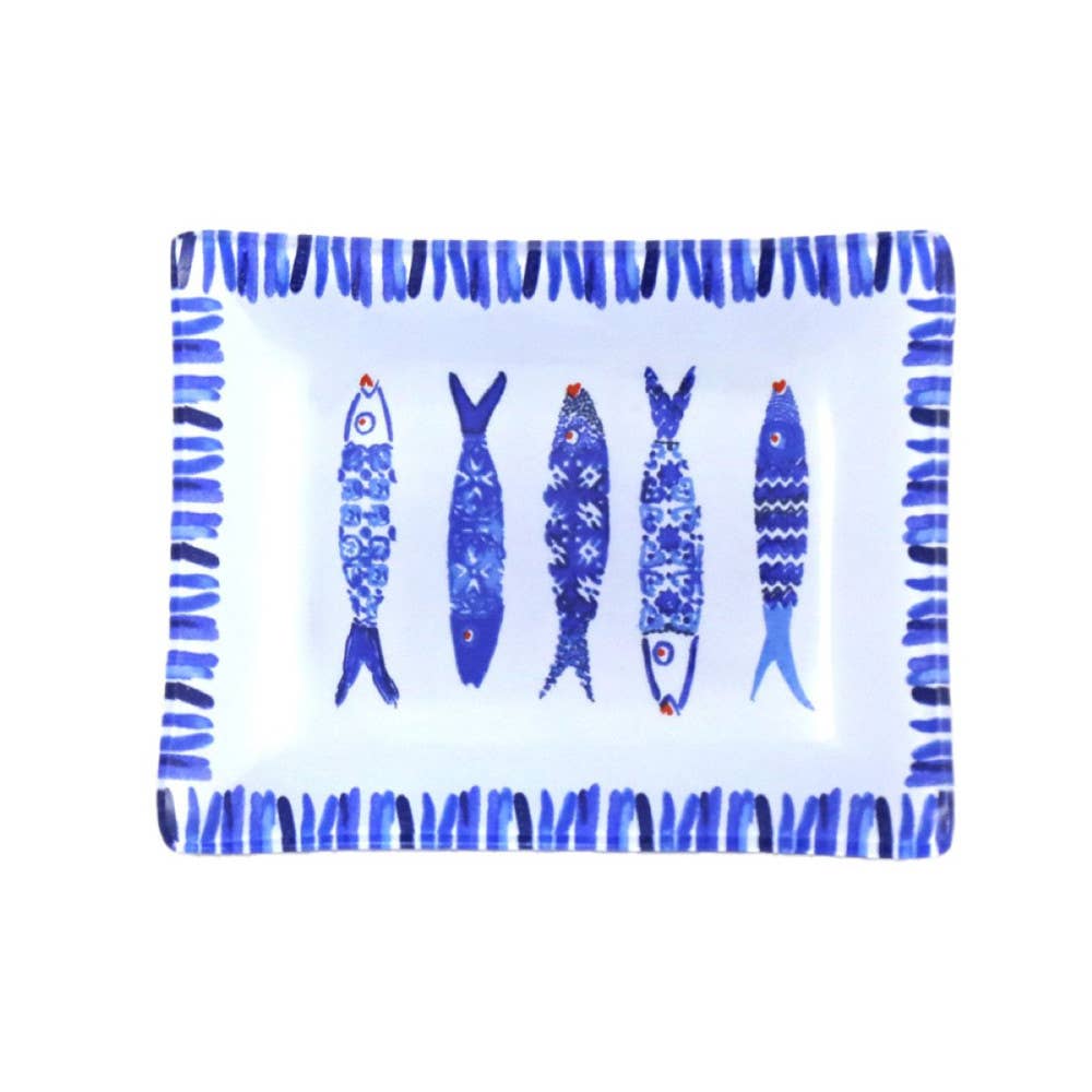 Glass Fish Dish