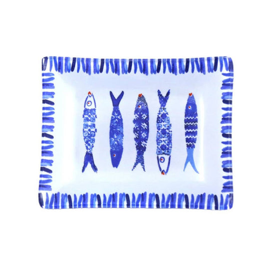 Glass Fish Dish