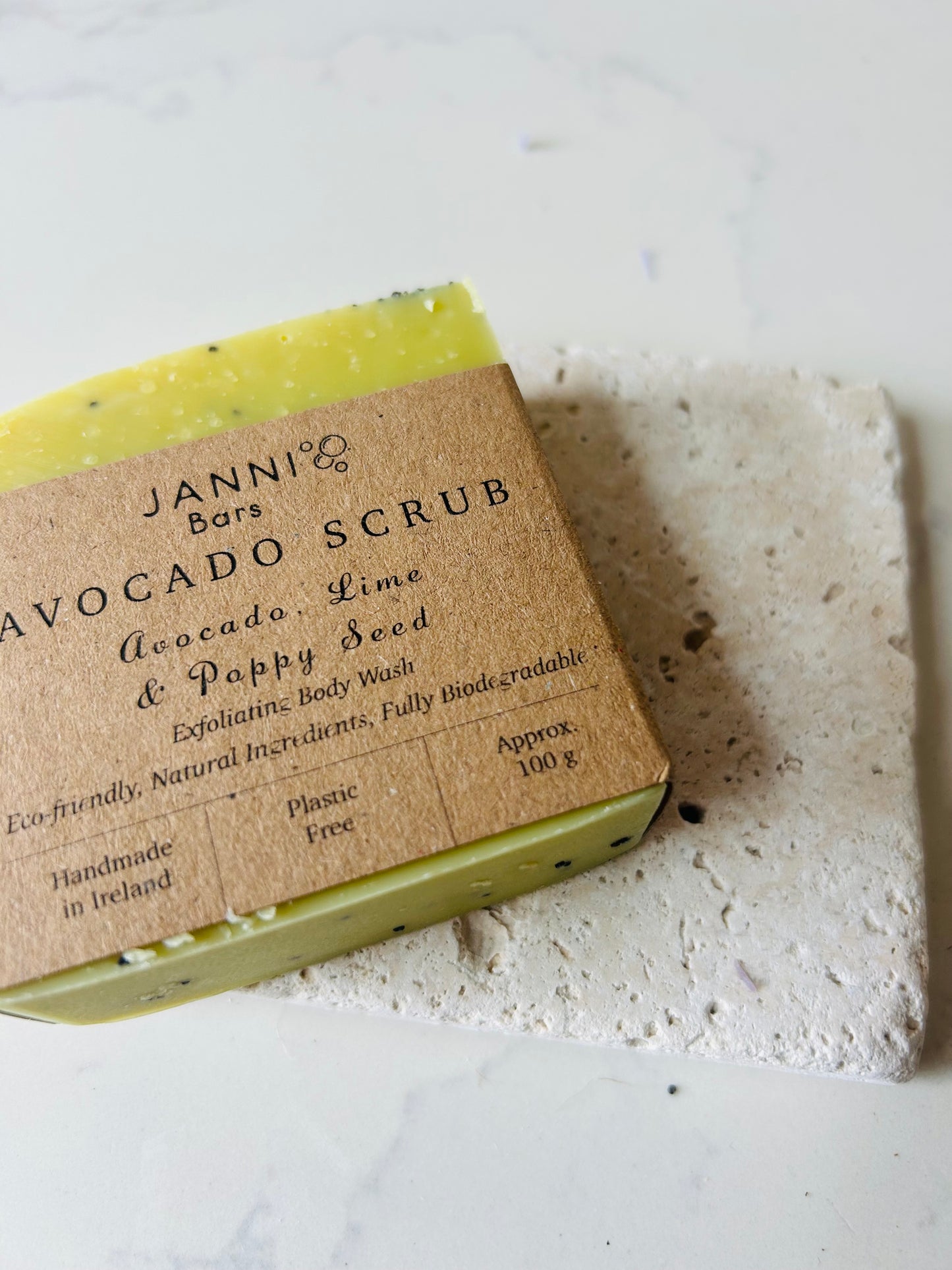 Avocado Scrub Soap Set