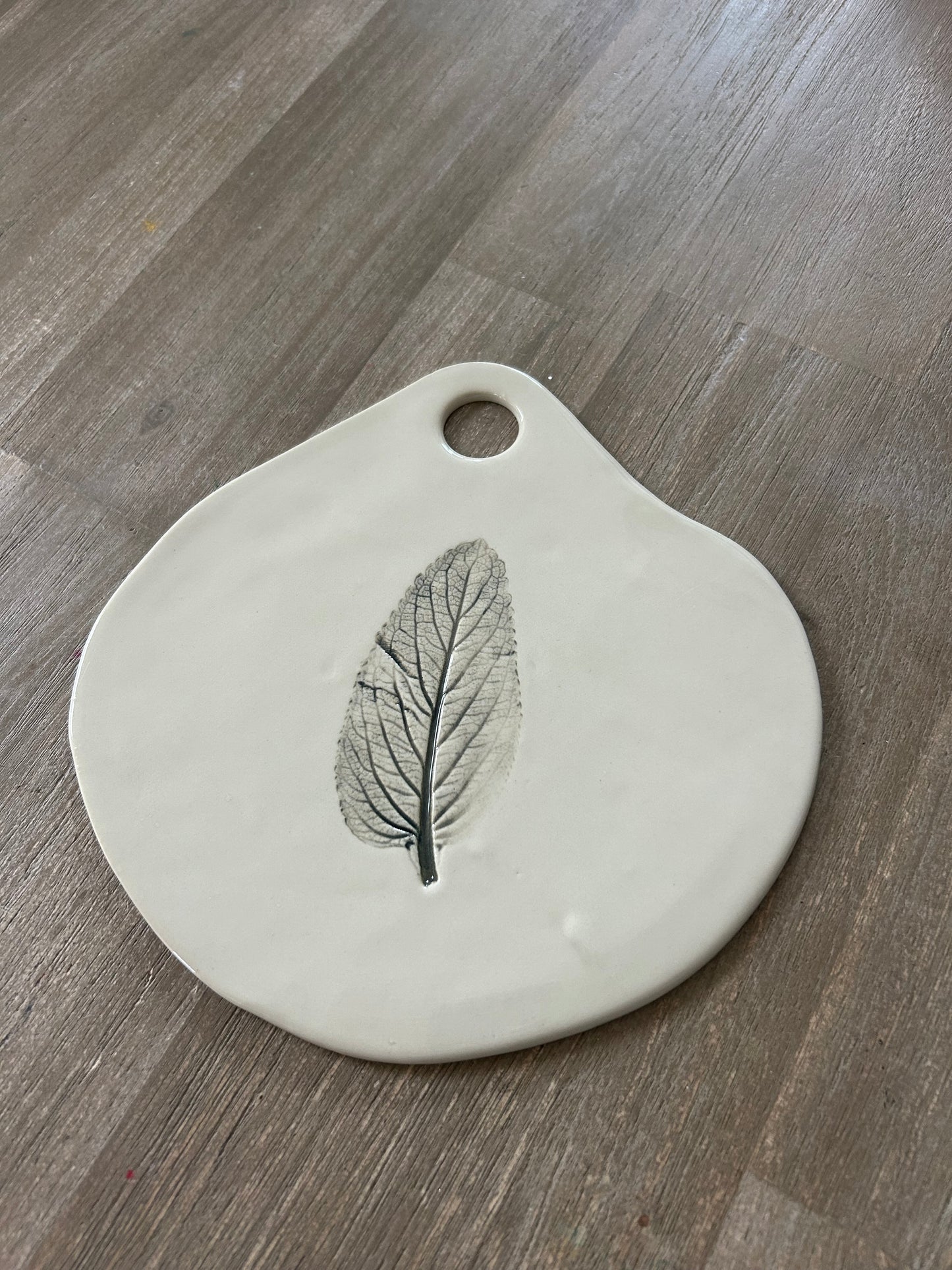 Spring Botanical Ceramic Serving Board (Medium)