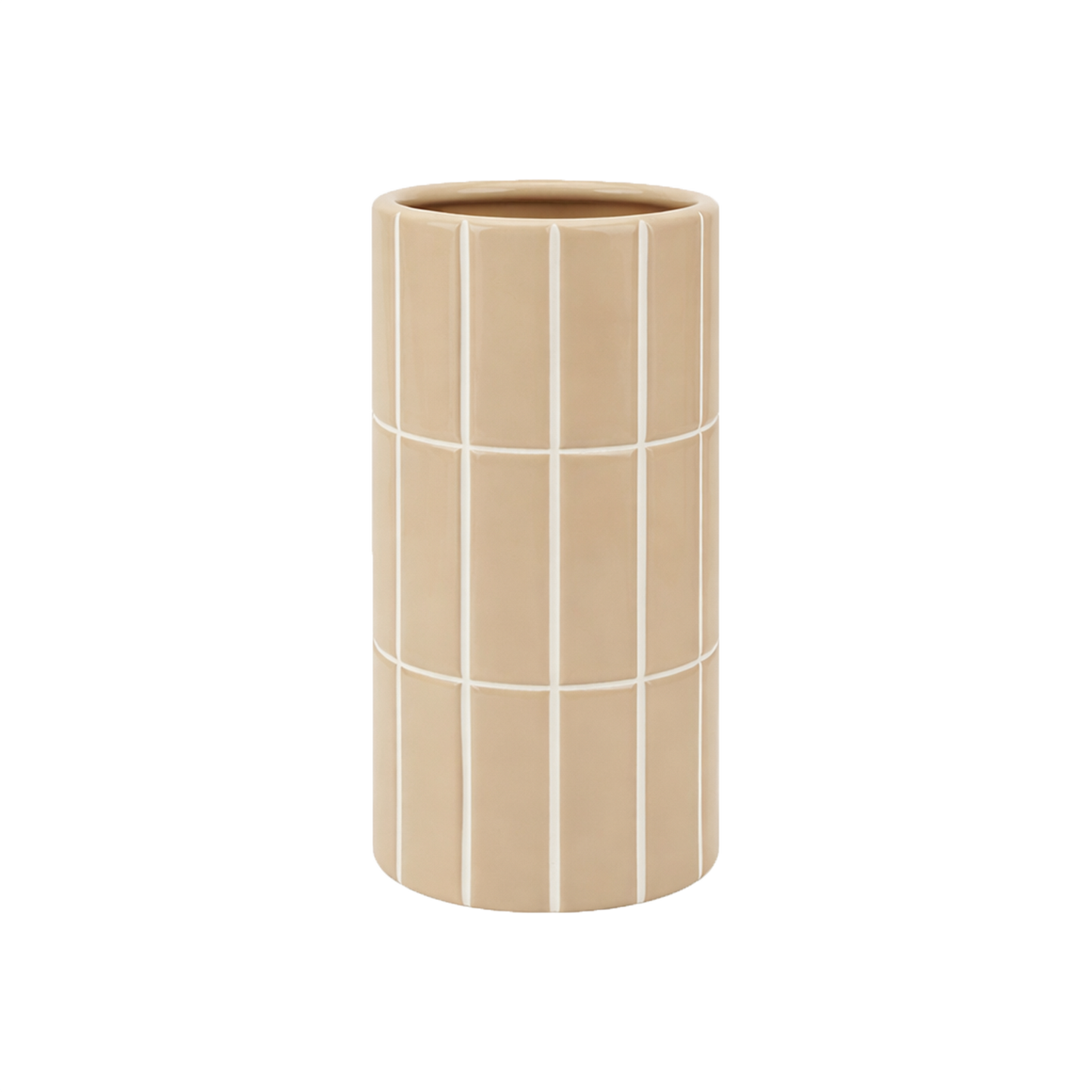 Tiled Ceramic Vase