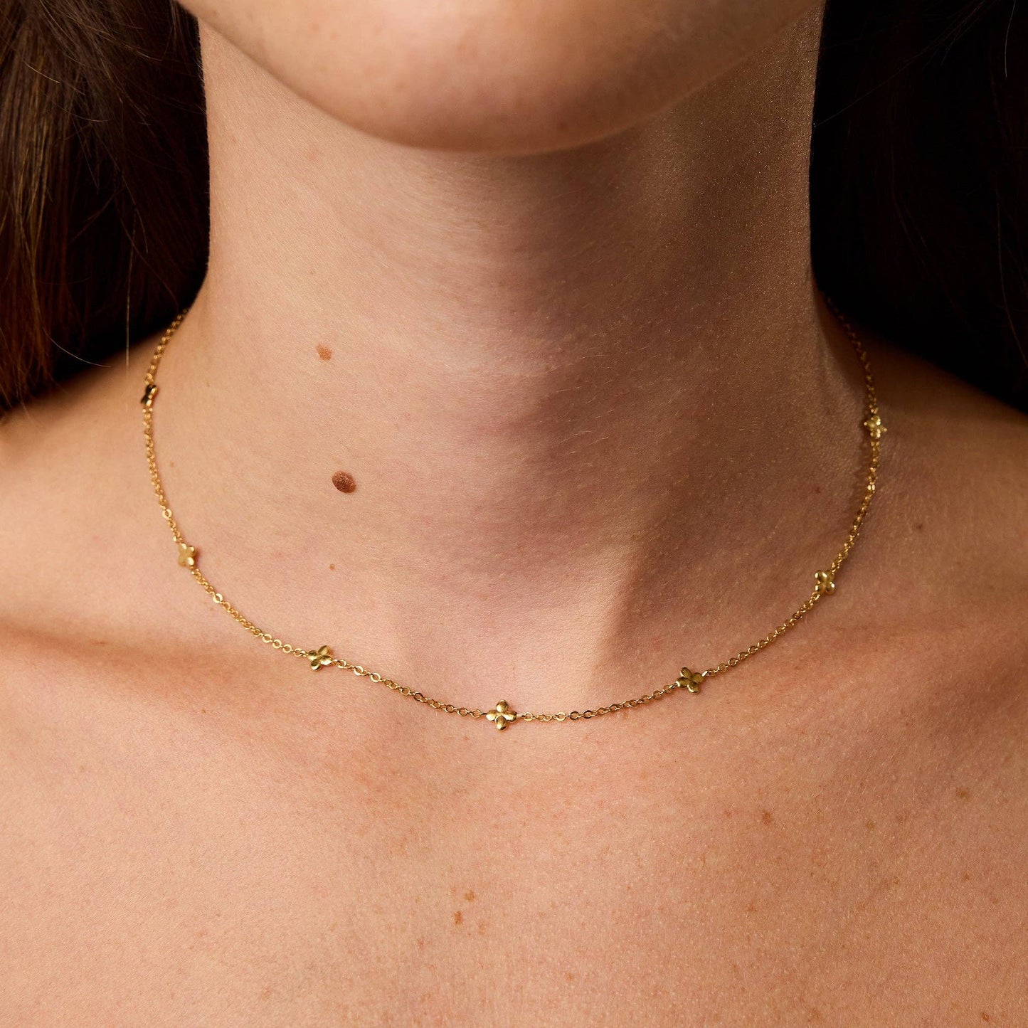 Fleur Choker Neclace