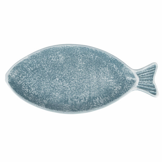Paros Oval Ceramic Fish Serving Plate - 3 Sizes
