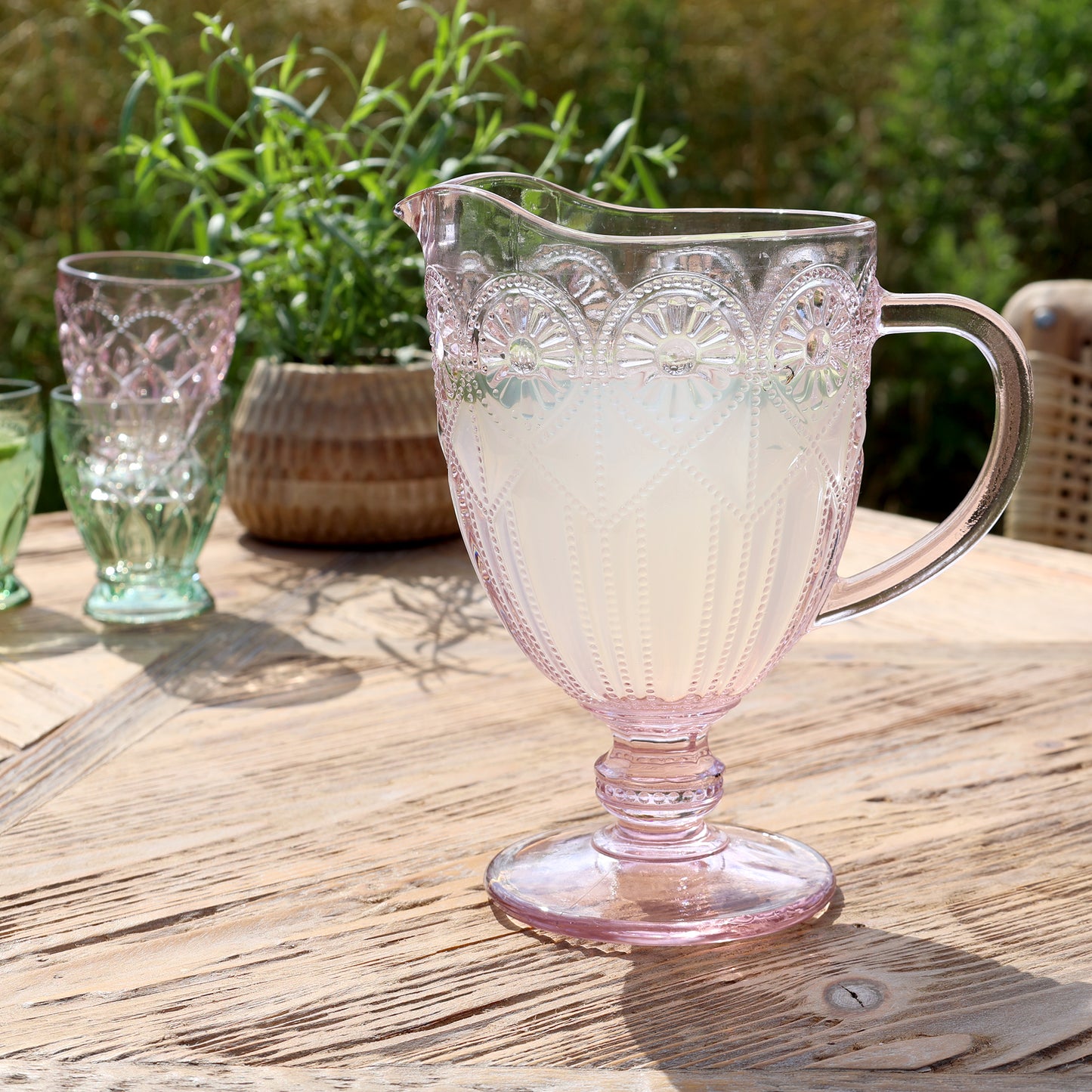 St Emilion Patterned Water Glasses - Set of 2