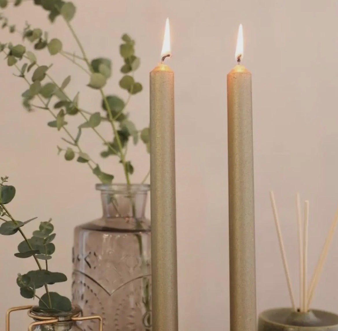 Bliss Dinner Candle Set - 3 Colours