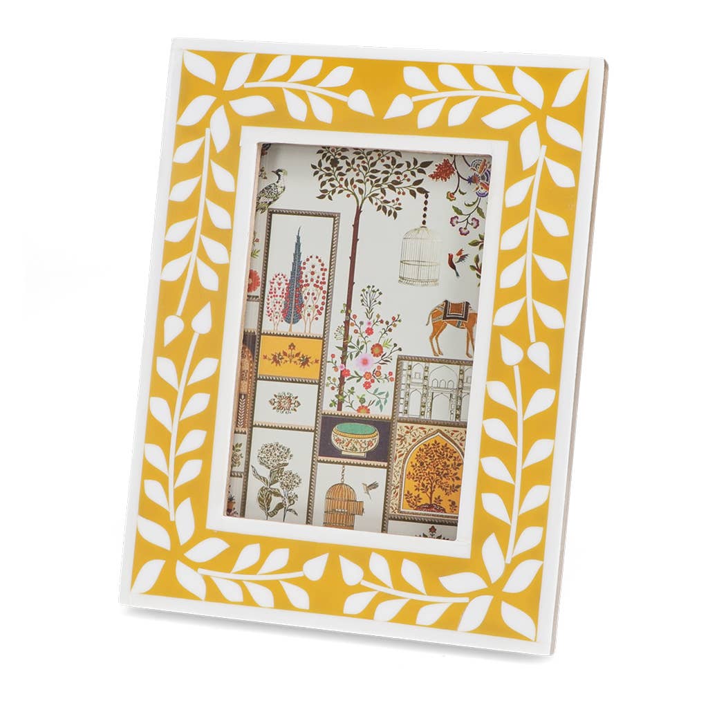 Mustard Yellow Picture Frame (3.5" X 5.5")