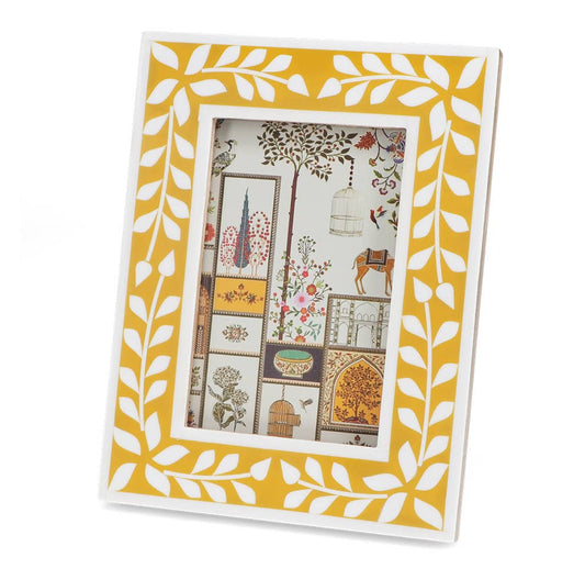 Mustard Yellow Picture Frame (3.5" X 5.5")