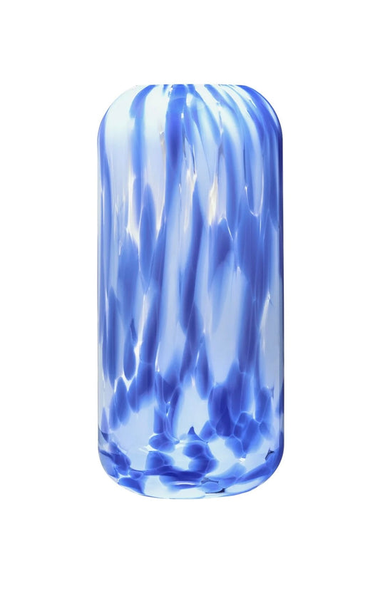 Lava Glass Vase - Blue