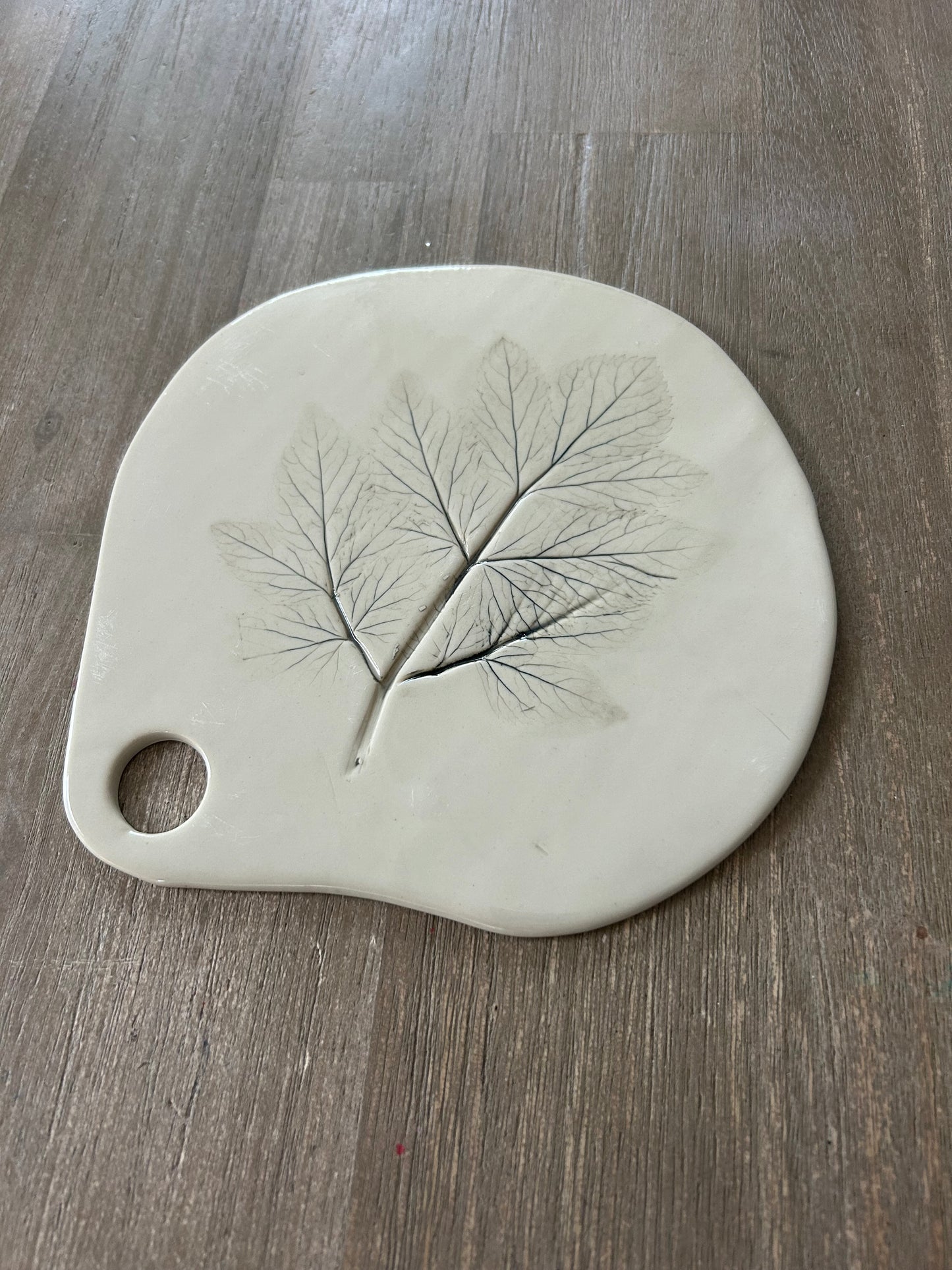 Spring Botanical Ceramic Serving Board (Medium)